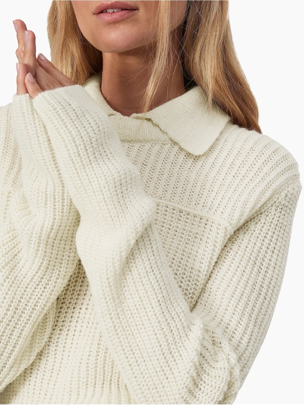 Rag & Bone | Madix Wool & Alpaca Polo Sweater - Picture 5 of 9